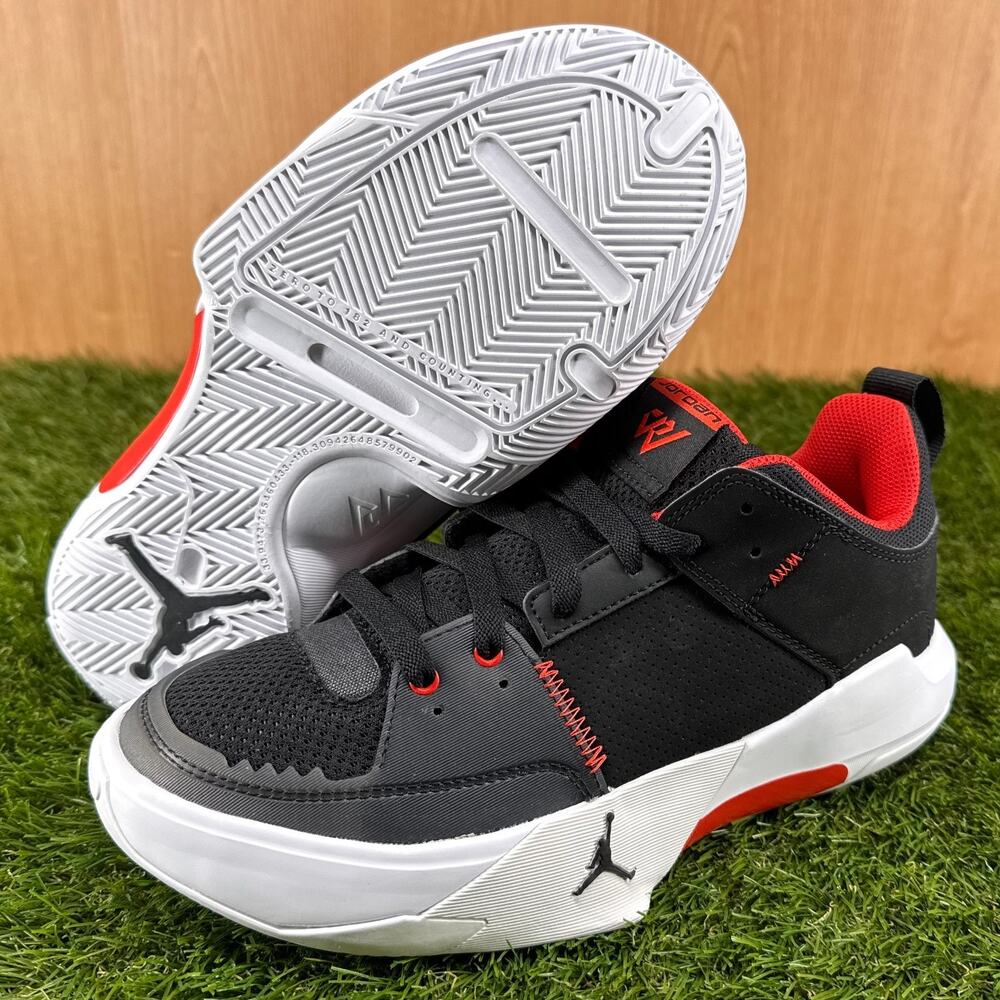 Jordan One Take 5 Black Habanero Red GS FD2338-006 Grade School Size 6Y
